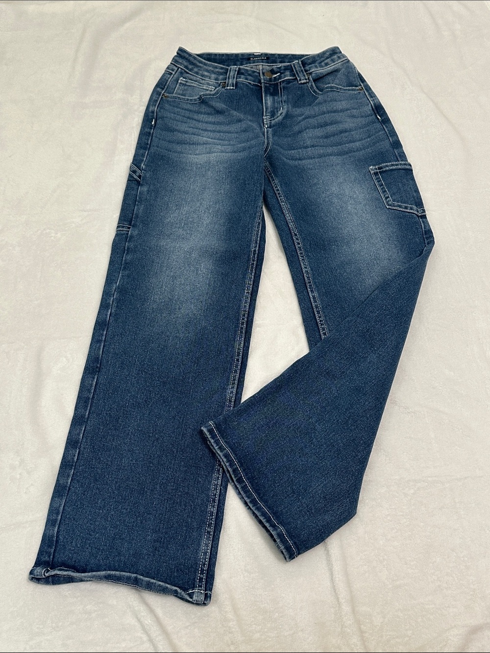 🌴 Flamingals Wide Leg Cargo Jeans